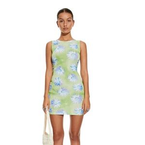 Super cute Motel Rocks Gele Neon Dress